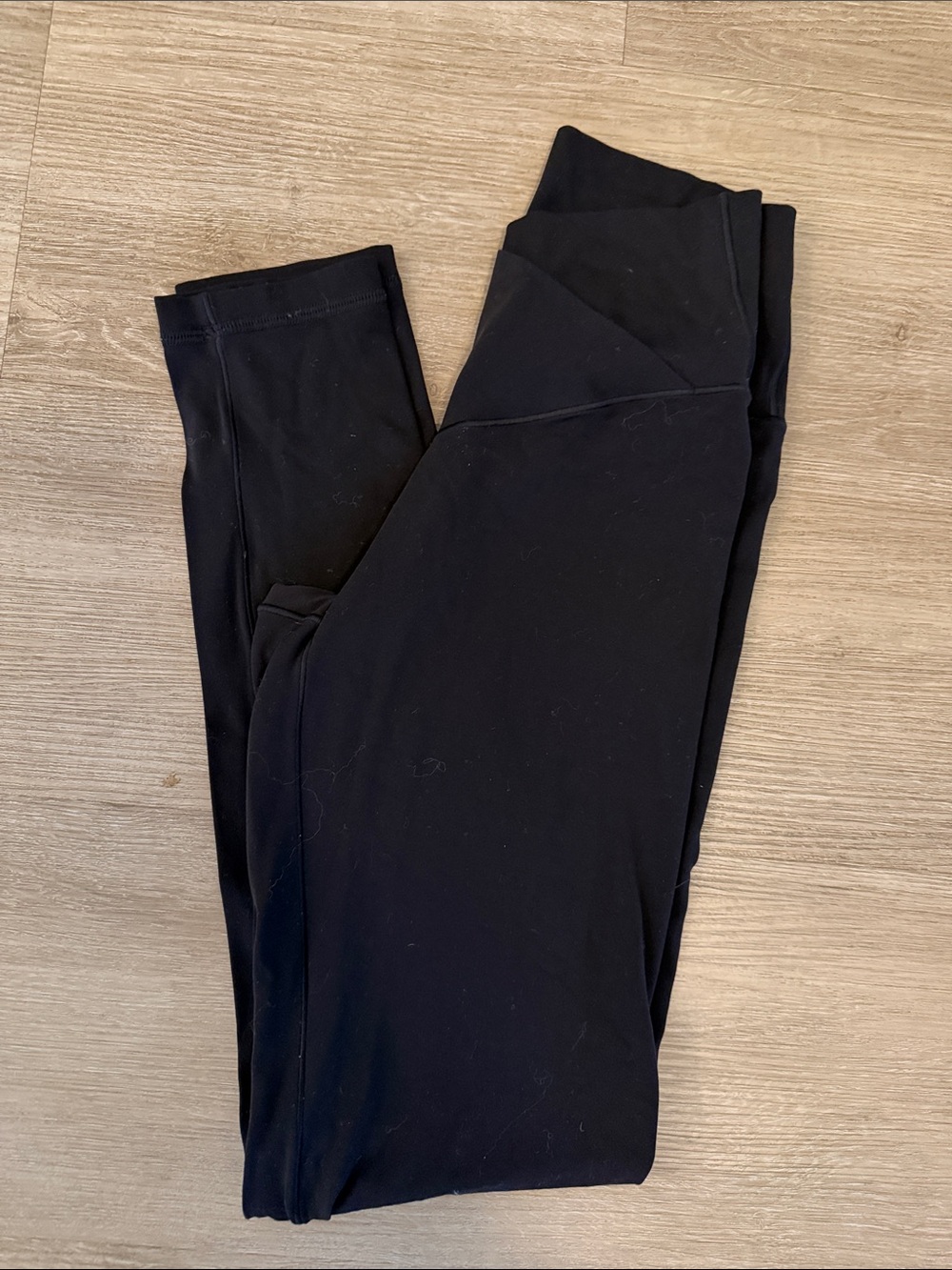 aerie Offline 7/8 High-Rise Black Leggings